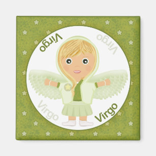 Virgo Girl Caractère Magnet