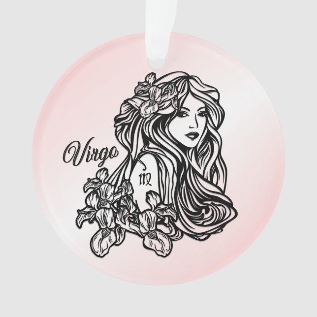 Virgo La Vierge Zodiac rose (devant)