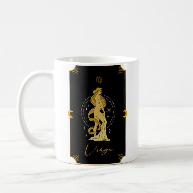 Virgo Saucy Signes Mug Astrologique (Gauche)