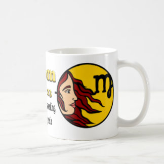 Virgo Zodiac Fête des Mères Café Mug