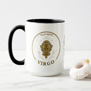 Virgo Zodiac personnalisé 15 oz de café Mug