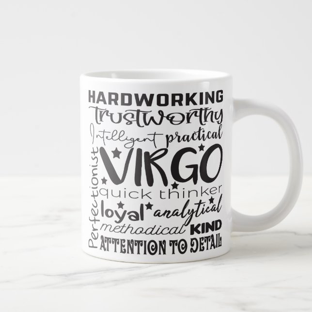 Virgo Zodiac Sign Mug (Droite)