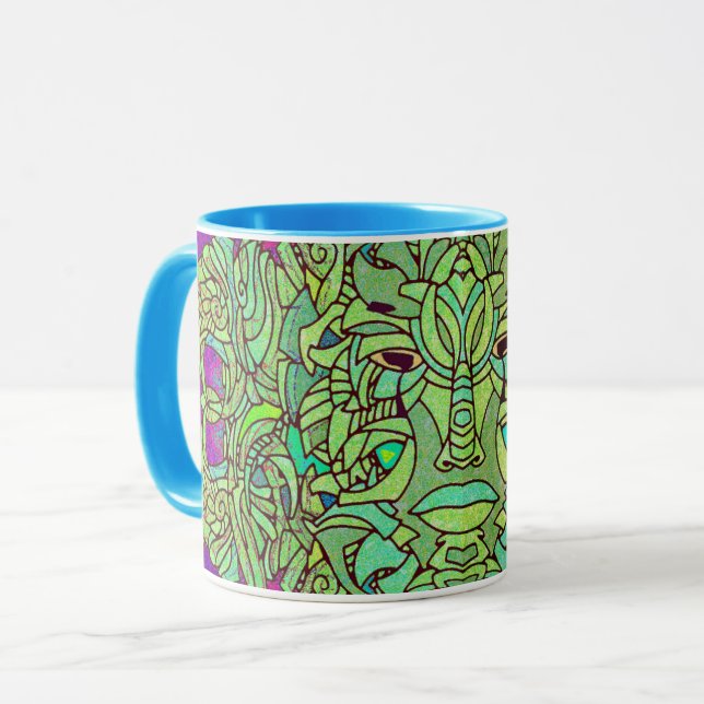 Viriditas Masque Mug (Devant gauche)