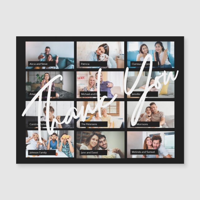 Virtual online anniversaire personnalisé 12 photo  (Devant)