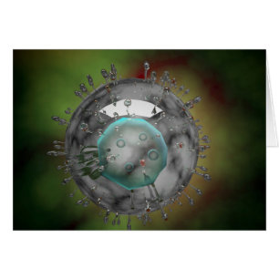 Virus de grippe, regard vitreux