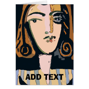 Visage Abstrait de la femme