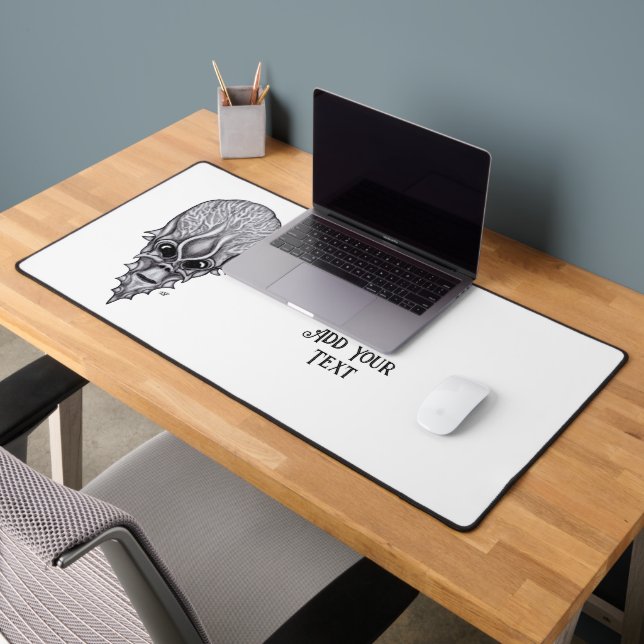 Visage Alien, Reconstruction faciale du crâne afri (Bureau 2)