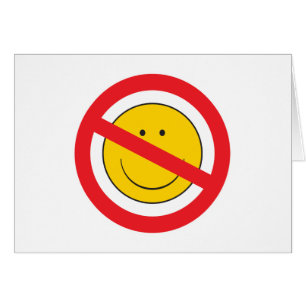 Visage anti-souriant