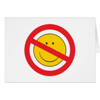 Visage anti-souriant