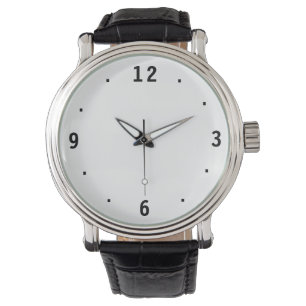 Visage blanc simple > montres simplistes