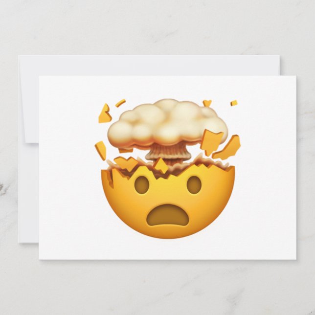 Visage Choqué Avec Tête Explosive - Emoji (Devant)