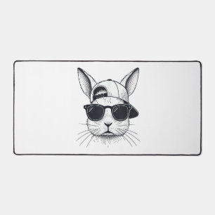 Visage de Lapin avec Lunettes de Soleil Casquette 