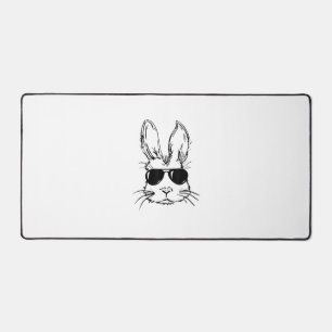 Visage de Lapin Avec Lunettes de Soleil Jour de Pâ