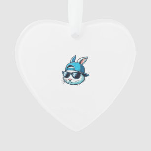 Visage de Lapin de Pâques Casquette de Baseball Lu