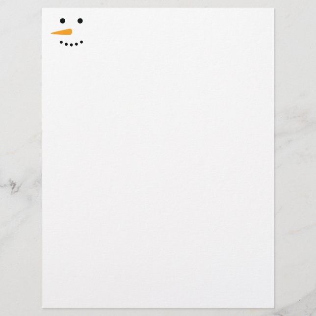 Visage de neige (Devant)