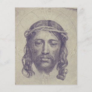 Visage du Christ sur le Voile de Saint-Veronica