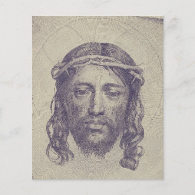 Visage du Christ sur le Voile de Sainte Véronique  (Devant)