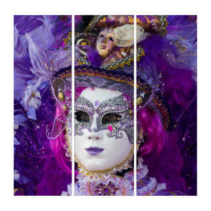 Visage D'Un Costume De Carnaval, Venise