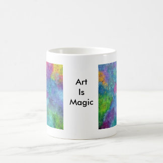 Visages dans la tasse d'univers