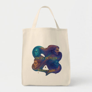 Visages dans le Sac fourre-tout Flux - Flux d'iden