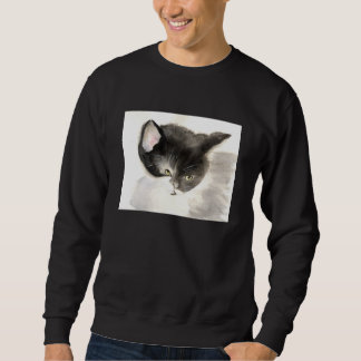 Visez le sweatshirt de chaton