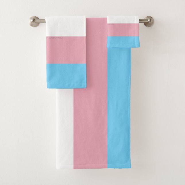 Visibilité du drapeau de fierté transgenre de Slip (En situation)