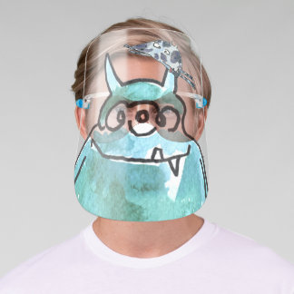 Visière De Protection Les monstres des Aliens bleus