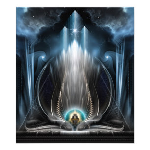 Vision De La Glace De La Vue Impériale Photo Élarg