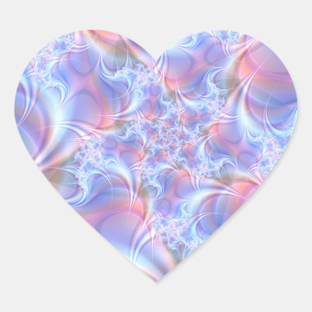 Vision de la joie sensible Sticker Coeur Artistiqu (Devant)
