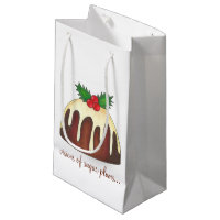 Visions de Sugar Plums Pudding Sac cadeau à la pru