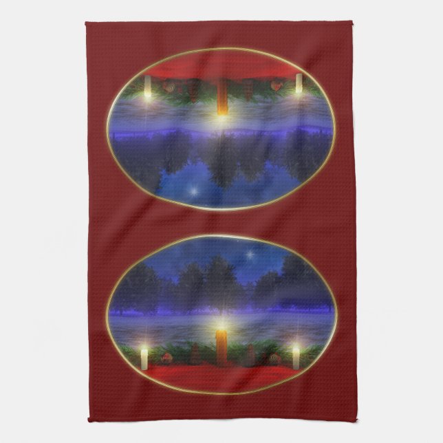 Visions plus lumineuses Serviette de cuisine de No (Vertical)