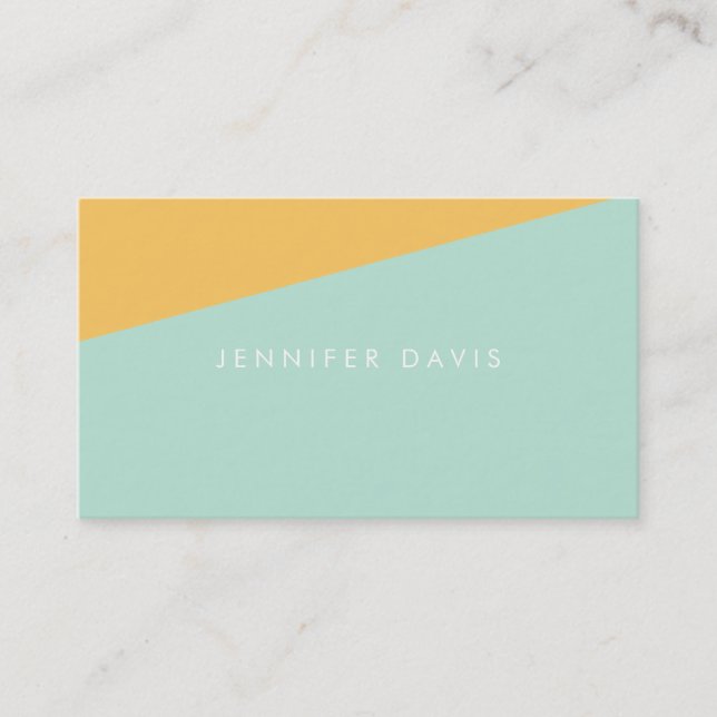 VISITE 2COULEUR | PALE SUNFLOWER + FRUITS DE MER | CARTE  (Devant)