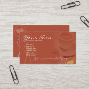 Visite Affaires et carte personnelle #02 de café