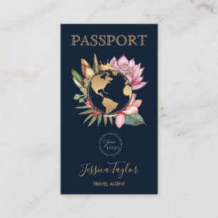 Visite Agence de voyage Passport Carte du monde Carte d'e
