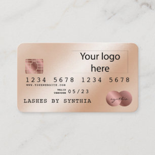 Visite Ajouter le style de votre carte de crédit logo
