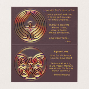 VISITE AMOUR BOUCHE BÉE - CARTE DE TÉMOIGNAGE