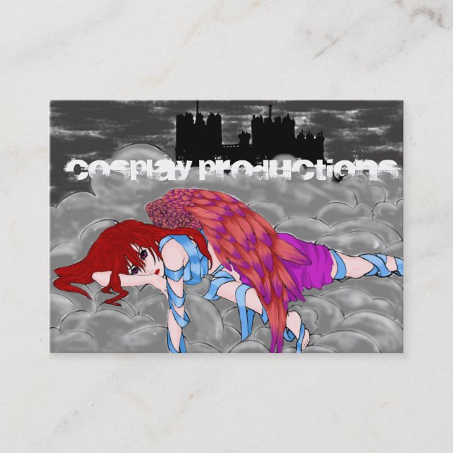 Visite Angel Dream Anime et carte de jeu de rôle (Devant)