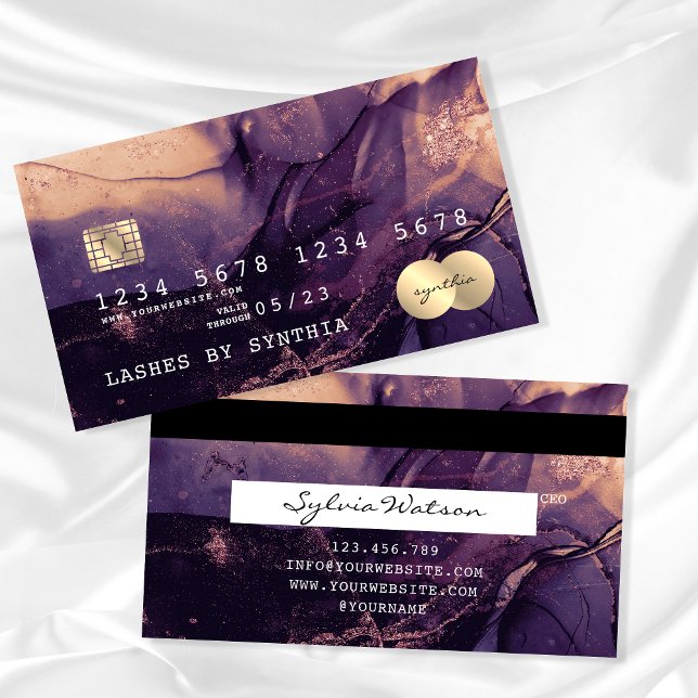 Visite Aquarelle d'art Abstrait moderne style carte de cr (Créateur téléchargé)