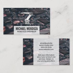 Visite Arme robotique   Code binaire   Carte de circuit C