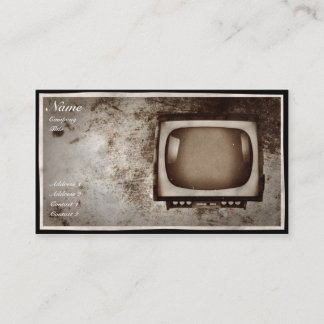 Visite Atelier de réparations grunge de TV - carte de