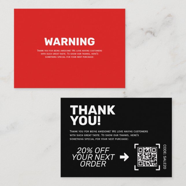 Visite AVERTISSEMENT Merci d'insérer la carte | Code de r (Devant / Derrière)