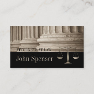 Visite Avocats De Droit Corinthien Colonne Carte de visit