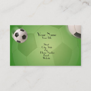 Visite But du football de ballon de football - carte de