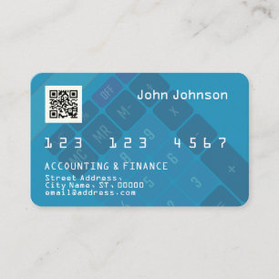 Visite Calcul de l'apparence de la carte de crédit ou de