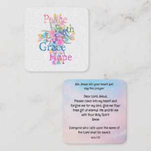 Visite Carré Carte de traçage Gospel