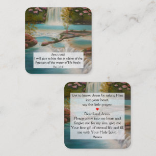 Visite Carré Carte de traçage Gospel