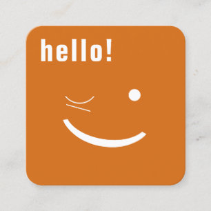 Visite Carré Carte drôle de sourire