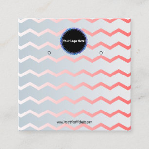 Visite Carré Créer votre carte d'affichage d'écoute de logo per