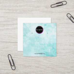 Visite Carré Créer votre carte d'affichage d'écoute de logo per