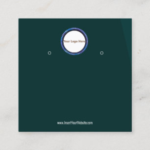 Visite Carré Créez votre carte de présentation de logo personna